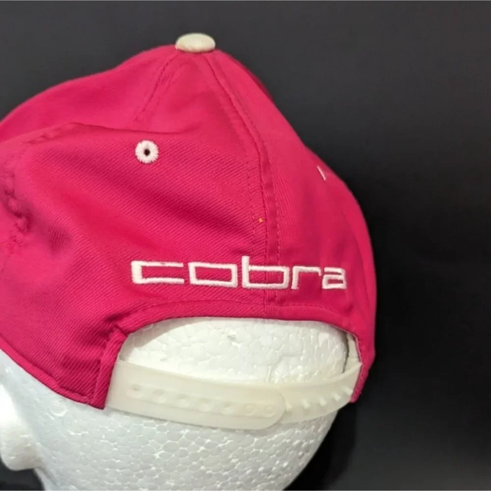 Puma Ball Cap hat pink snap back adjustable baseball,‎ softball, trucker hat